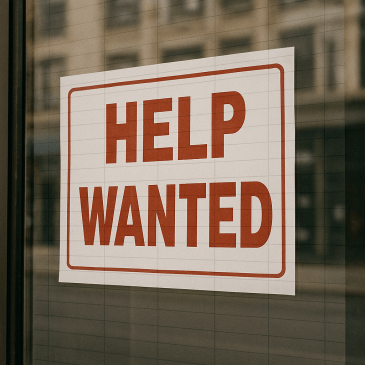 Help Wanted Sign